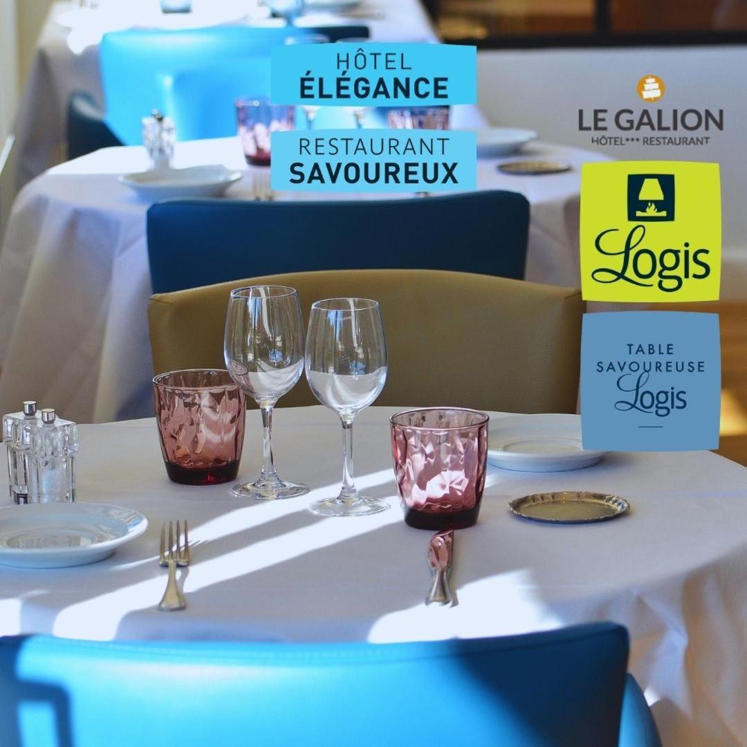 Le Galion Hotel Et Restaurant Canet Plage - Logis Dış mekan fotoğraf