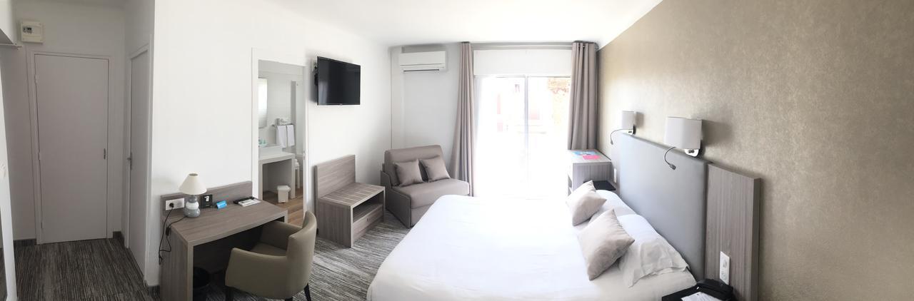 Le Galion Hotel Et Restaurant Canet Plage - Logis Dış mekan fotoğraf