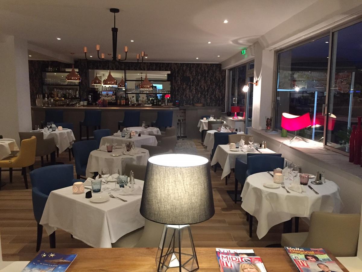 Le Galion Hotel Et Restaurant Canet Plage - Logis Dış mekan fotoğraf